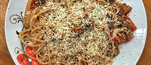 Pasta with Tuscan sauce