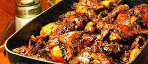 Pollo a la miel