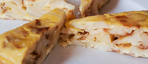 Tortilla española de papa